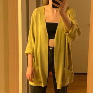Green Cotton Sweater